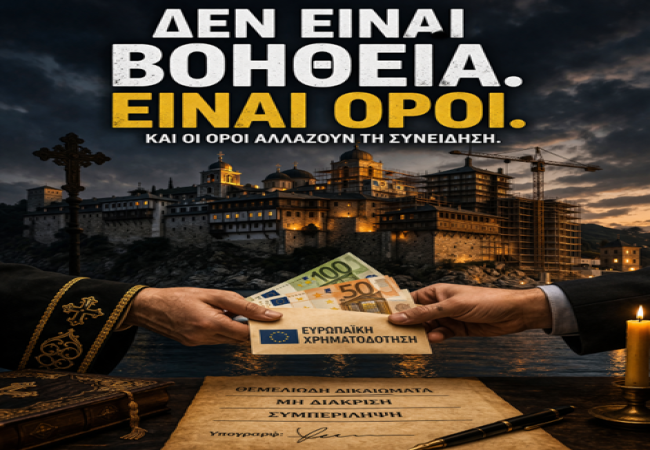 Γεώργιος Αποστολάκης, Τα ευρωπαϊκά κονδύλια δεν είναι ουδέτερα: Όταν το χρήμα δοκιμάζει τη συνείδηση της Εκκλησίας